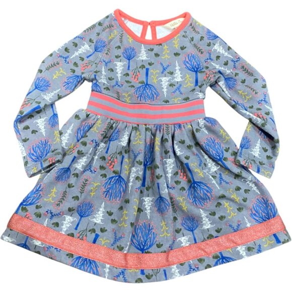 Matilda Jane Around Town Make Believe Fleece Dress Size 2T - Picture 1 of 5